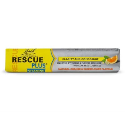 Bach Original Flower Remedies Rescue Plus Lozenges 10