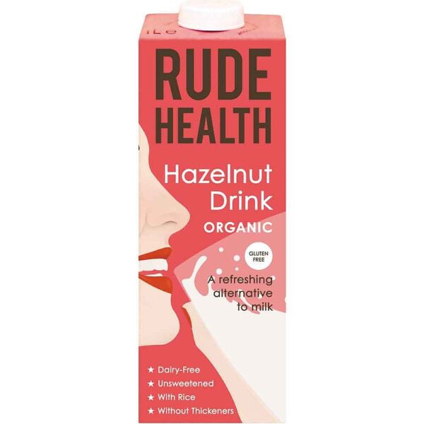 Rude Health Organic Hazelnut Drink 1L (Min. 3)