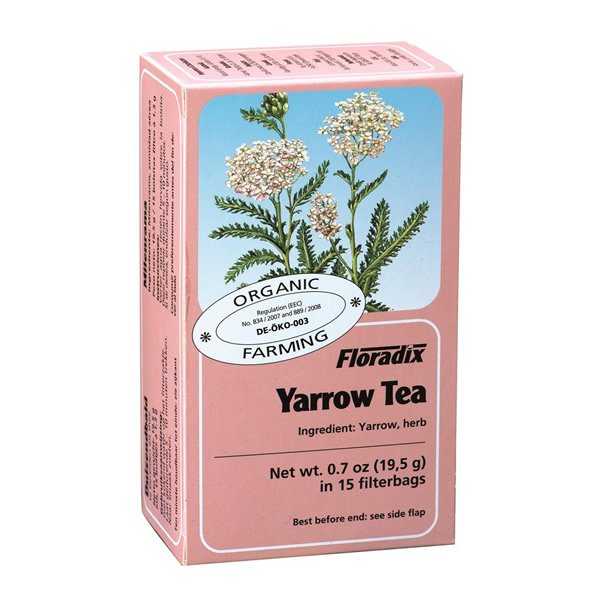 Floradix Yarrow Herbal Tea 15 Bags