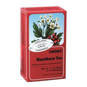 Floradix Hawthorne Organic Herbal Tea 15 Bags