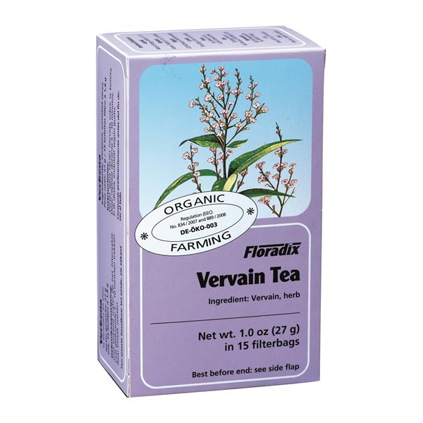 Floradix Vervain Organic Herbal Tea 15 Bags