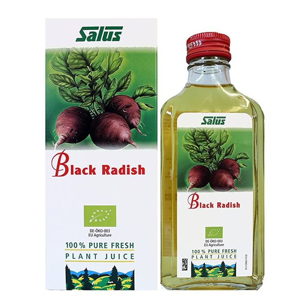 Salus Black Radish Organic Fresh Plant Juice 200ml