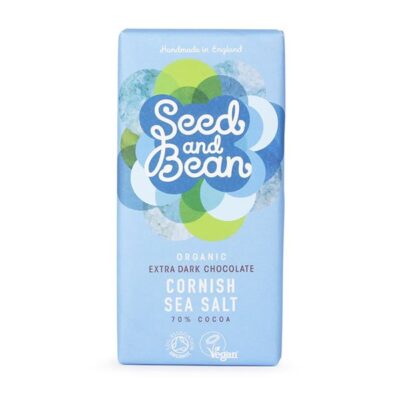 Seed & Bean Organic Sea Salt Dark Bar