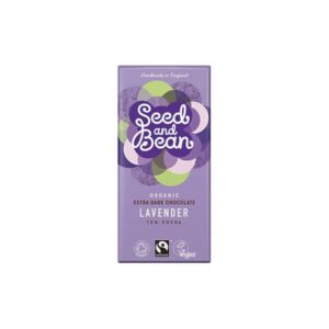 *On Offer* Seed & Bean Organic Extra Dark Lavender Bar 85g