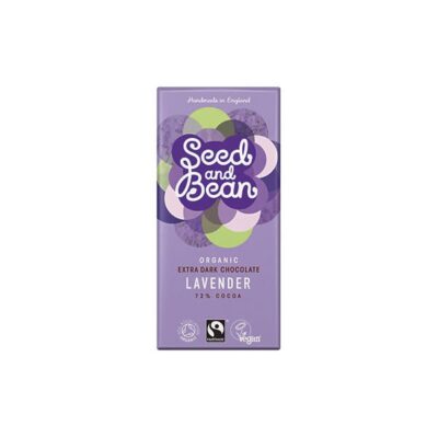 Seed & Bean Organic Extra Dark Lavender Bar