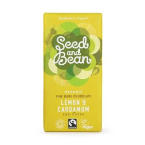 *On Offer* Seed & Bean Dark Chocolate Lemon & Cardamom Bar 85g