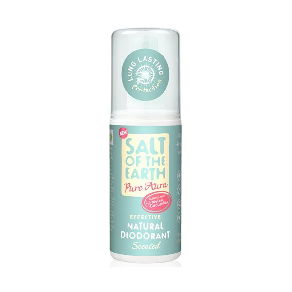 Salt of the Earth Pure Aura Melon & Cucumber Natural Deodorant Spray 100ml