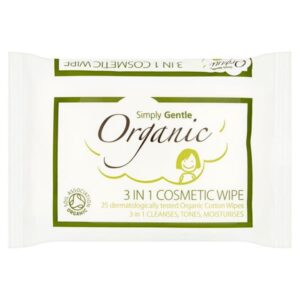 Simply Gentle 3 in 1 Cosmetic Wipes 25