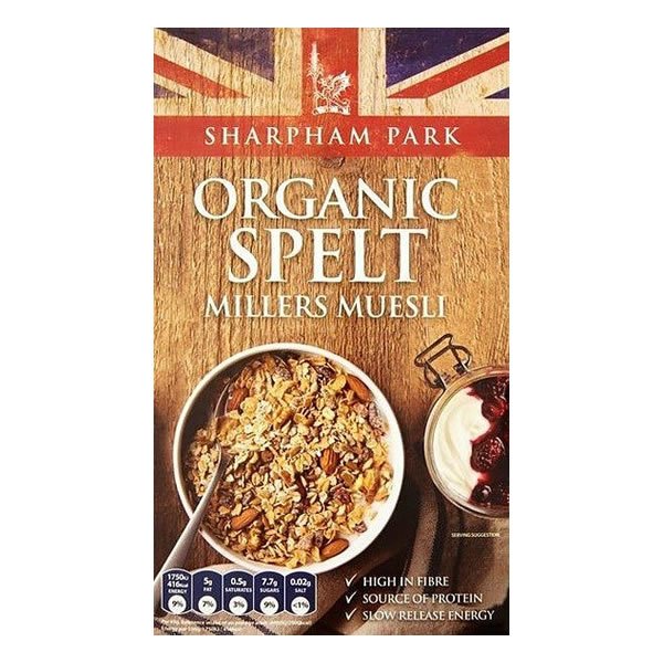 Sharpham Park Organic Millers Muesli 450g