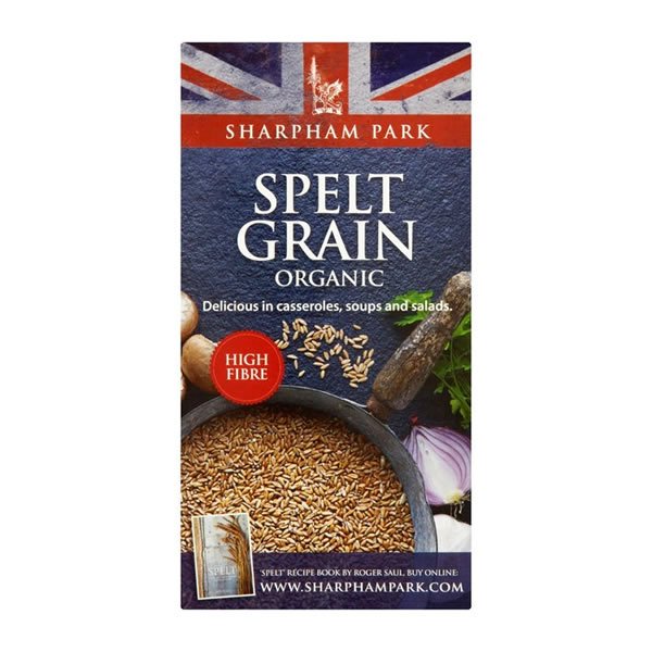 Sharpham Park Organic Spelt Grain 500g