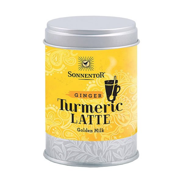 Sonnentor Organic Turmeric Latte Ginger Tin 60g