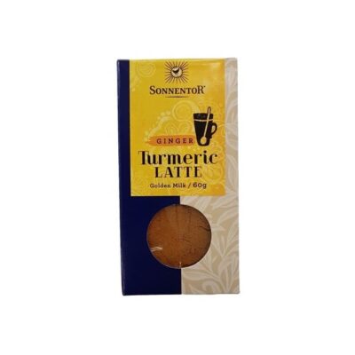 Sonnentor Organic Turmeric Latte Ginger Box