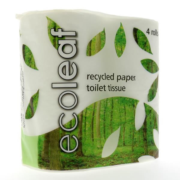Suma Ecoleaf Toilet Tissue 4 Pack