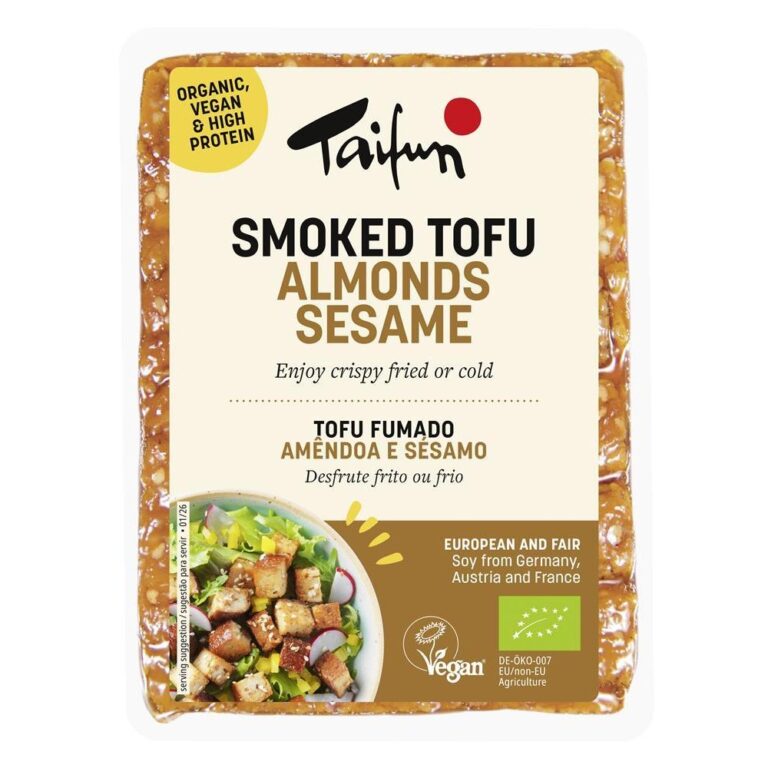 Taifun Organic Smoked Tofu Almond & Sesame
