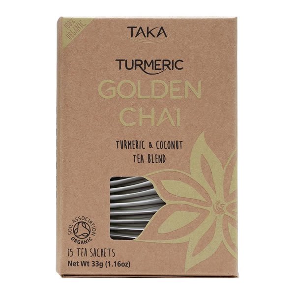 Taka Turmeric Golden Chai Tea 15 Sachet