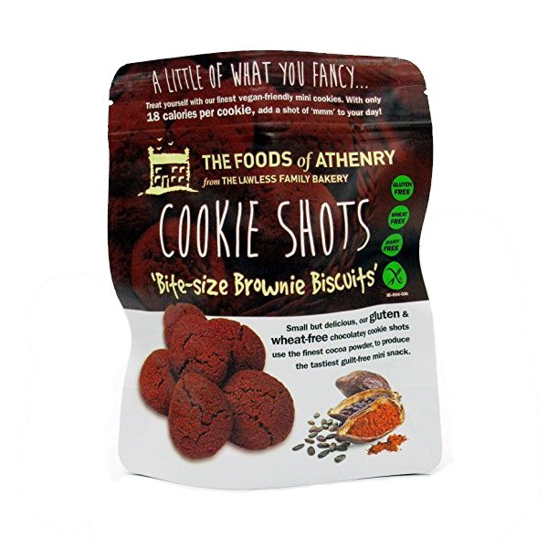 The Foods of Athenry Gluten Free Cookie Shots Brownies 120g