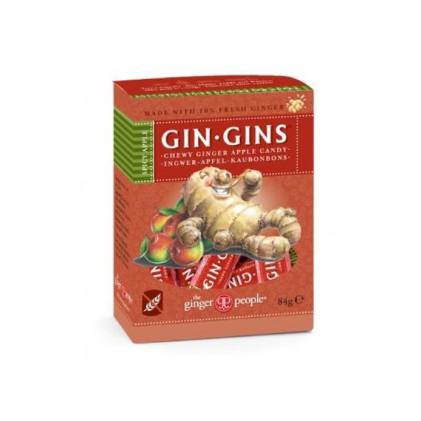 *On Offer* The Ginger People Spicy Apple Ginger Chews 84g