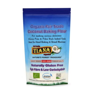 Tiana Organic gluten-free coconut flour for baking and cooking