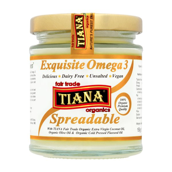 Tiana Organic Exquisite Omega 3 Spread 150g