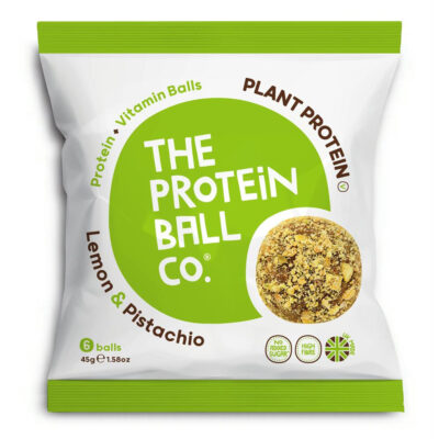 The Protein Ball Co Lemon & Pistachio Protein Balls