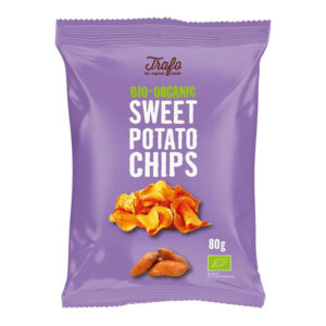 Trafo Organic Sweet Potato Crisps 80g X 6|Trafo Organic Sweet Potato Crisps 80g|Trafo Organic Sweet Potato Crisps 80g|Trafo Organic Sweet Potato Crisps 80g (Min. 6)