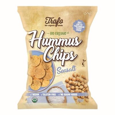 Trafo Organic Hummus Chips Seasalt