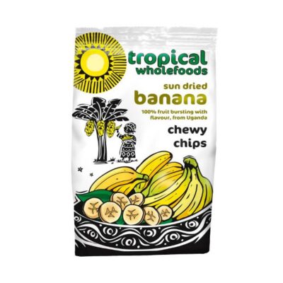 Tropical Wholefoods FairTrade Banana Chewy Chips