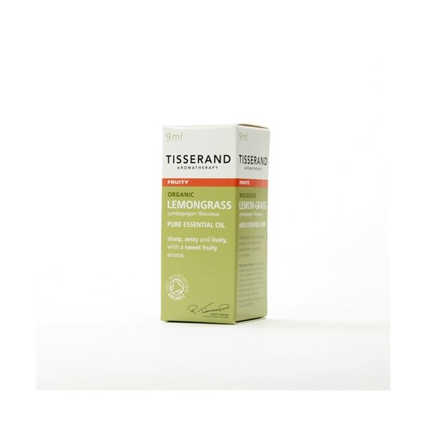 Tisserand Organic Lemongrass Essential Oil 9ml