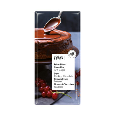 Vivani Dark Cooking Chocolate Bar