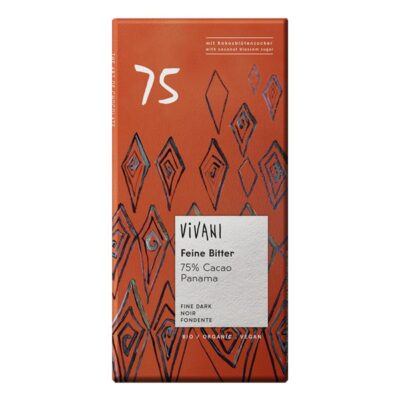 Vivani Dark 75% Chocolate Vegan Organic