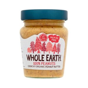 Whole Earth 100% Peanuts Crunchy Organic 227g