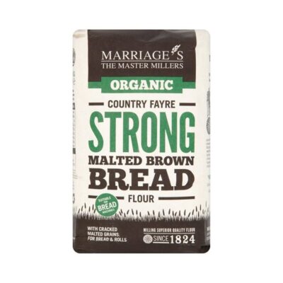 W H Marriage Organic Country Fayre Malted Brown Flour