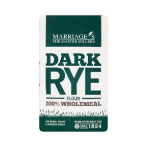 W H Marriage Dark Rye Flour 1kg
