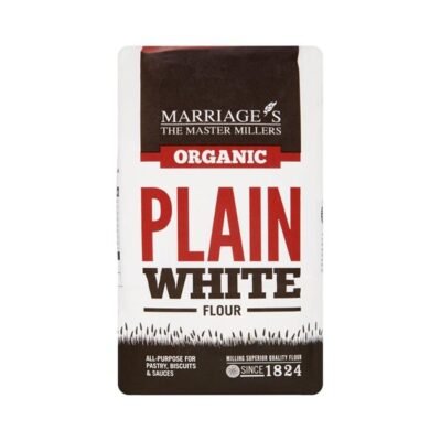 W H Marriage Organic Plain White Flour