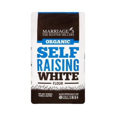 W H Marriage Organic Self Raising White Flour
