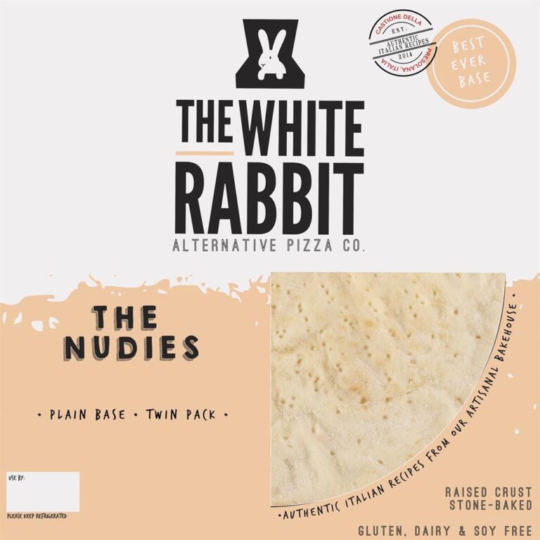 The White Rabbit Pizza Co The Nudies Twin Pack (2 x 185g)