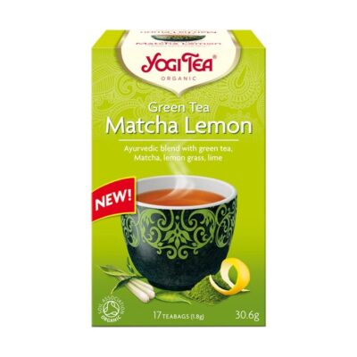 Yogi Tea Green Tea Matcha Lemon Organic
