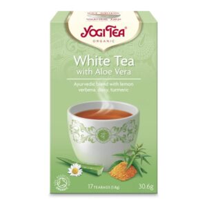 Yogi Tea White Tea Aloe Vera Organic 17 Bags