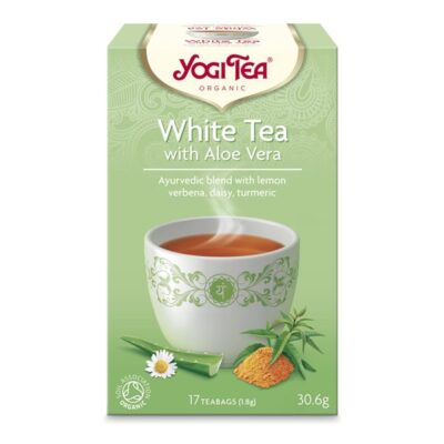 Yogi Tea White Tea Aloe Vera Organic