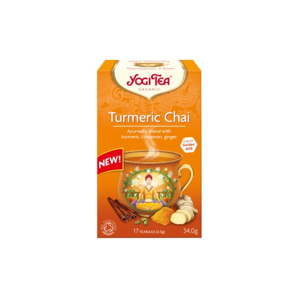 Yogi Tea Organic Turmeric Chai 17 Bags
