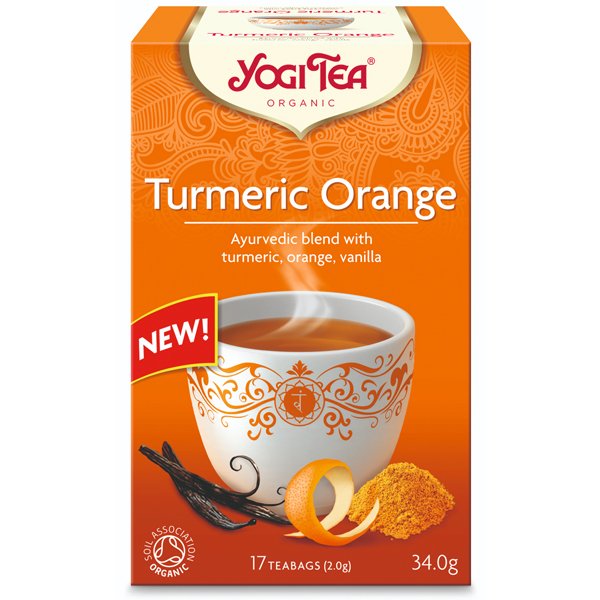 Yogi Tea Turmeric Orange 17 Bag