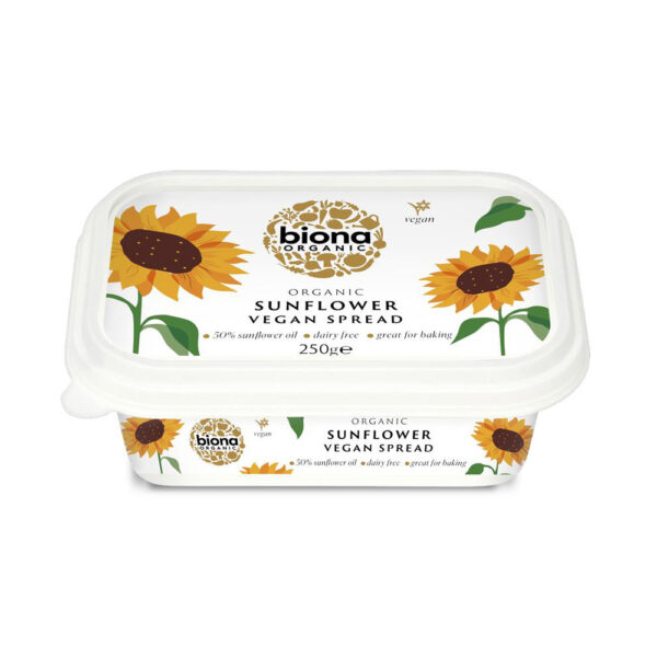 Biona Organic Sunflower Vegetable Margarine 250g