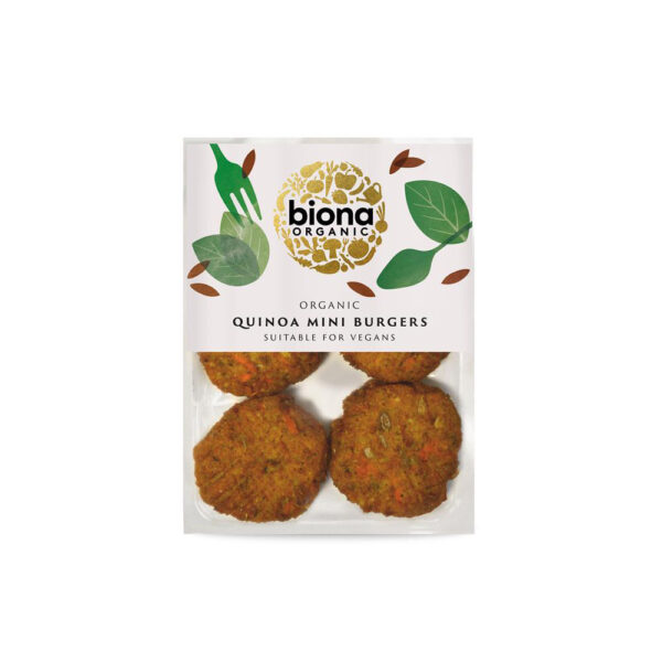 Biona Quinoa Mini Burgers Organic 195g