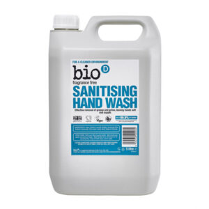 Bio-D Fragrance Free Sanitising Hand Wash 5L