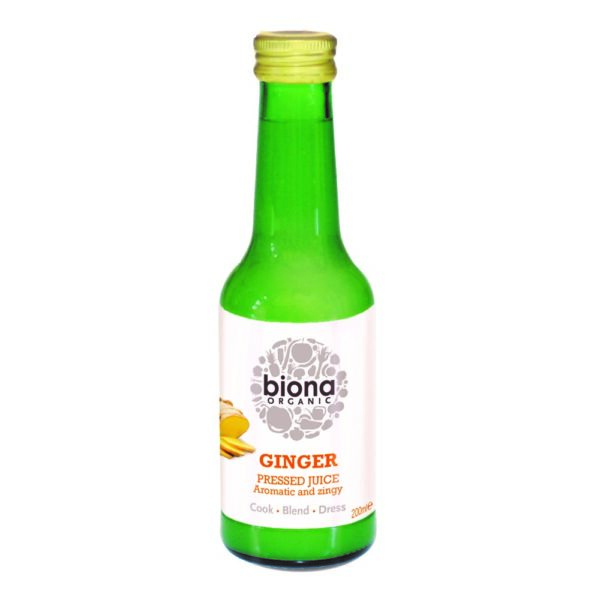 Biona Organic Ginger Juice 200ml