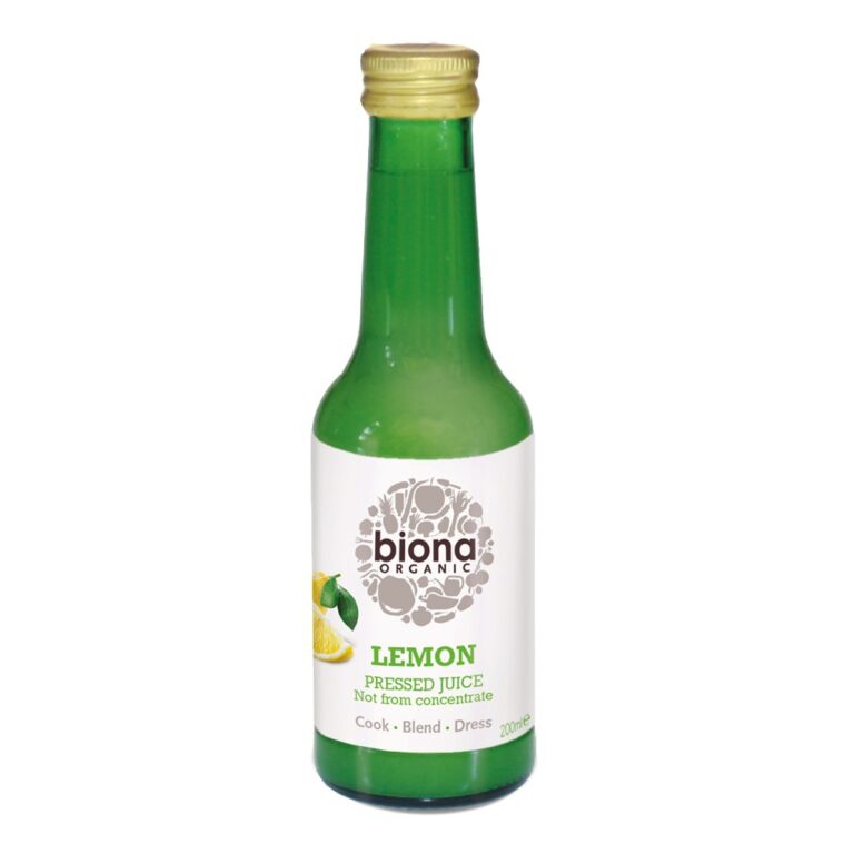 Biona Lemon Juice Organic