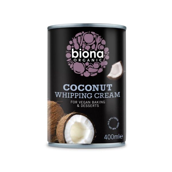 Biona Organic Coconut Whipping Cream 400ml