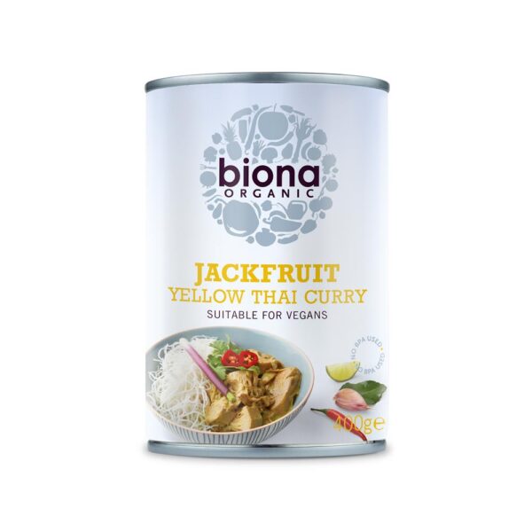 Biona Organic Yellow Thai Curry Jackfruit 400g