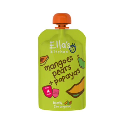Ellas Kitchen Stage 1 Mangoes, Pears & Papayas