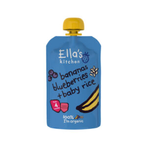 Ellas Kitchen Stage 1 Banana & Blueberry Baby Rice 120g  X 7